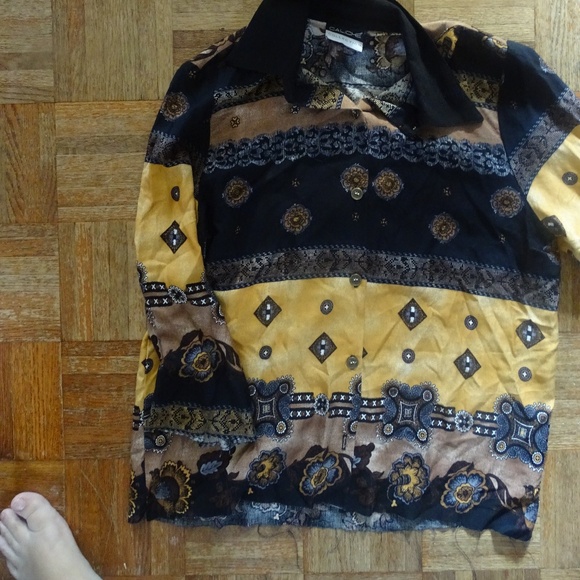 VINTAGE CALICHE COLLECTION BLOUSE - Picture 1 of 1